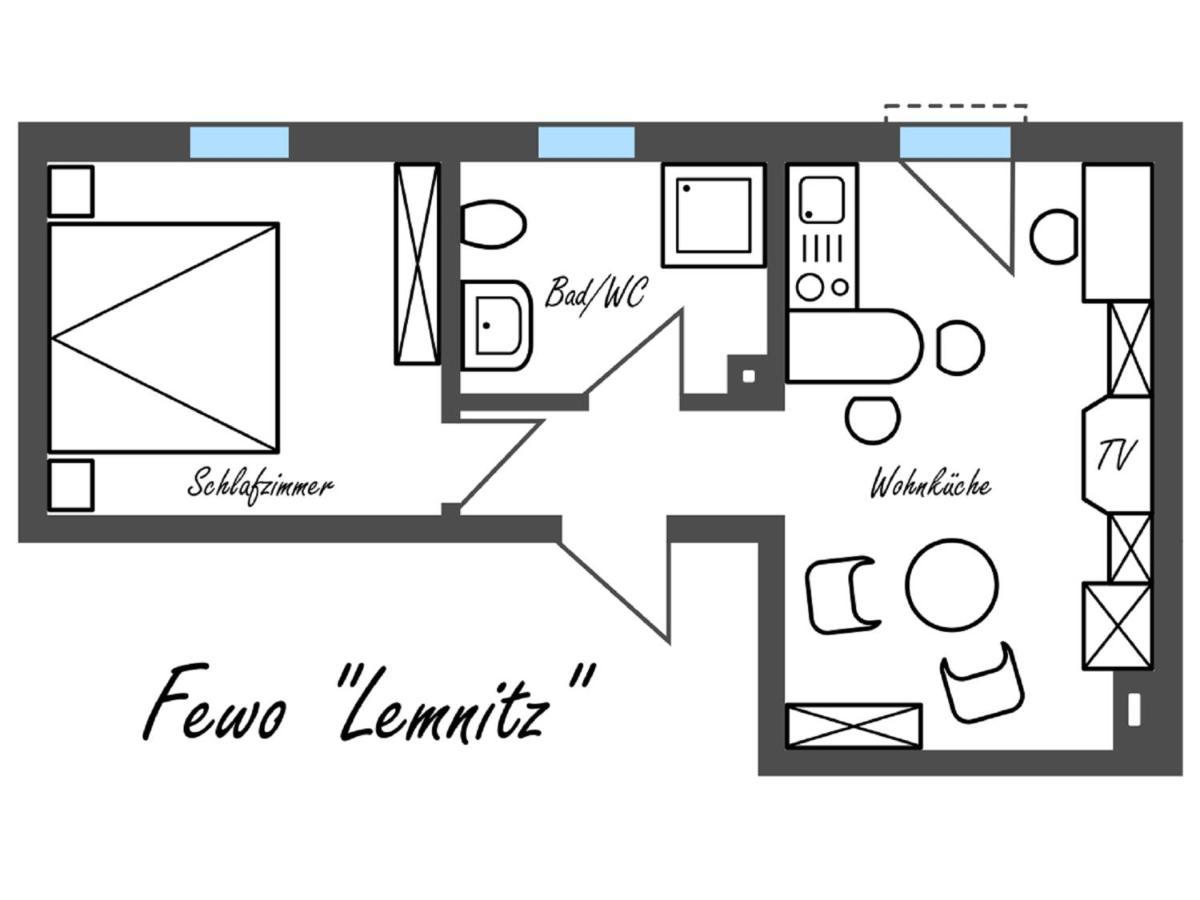 Feriengut Dietzsch Apartment Poritzsch ห้อง รูปภาพ